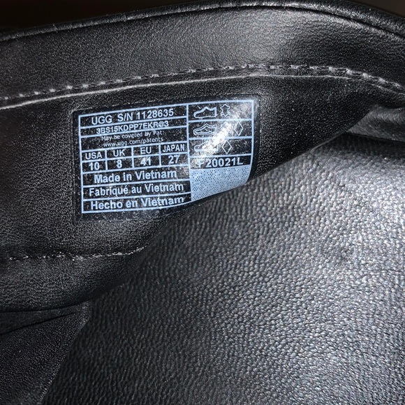 UGG BRAND NEW SIZE 10 W ZAYNE CROSSBAND LEATHER SLIDE SANDALS - Picture 8 of 14